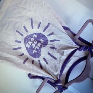 Good condition kids purple full blouse